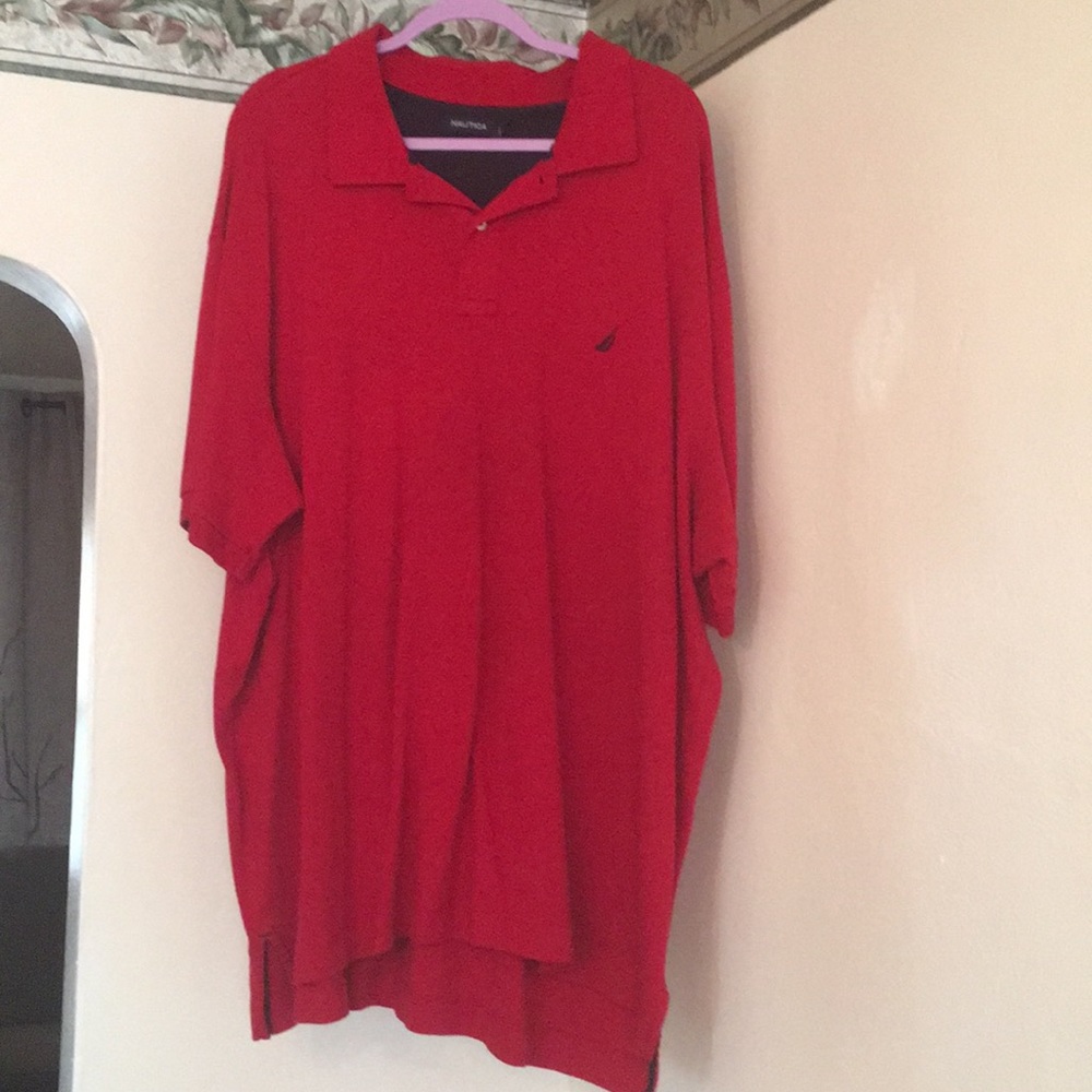 Nautical polo shirt.  3XLT in good shape